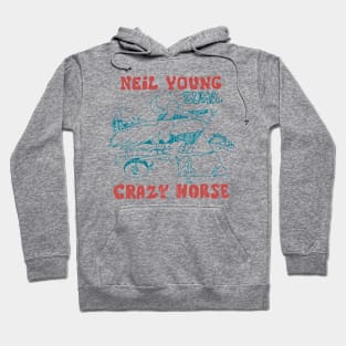 classic 70s neil young & crazy horse Hoodie